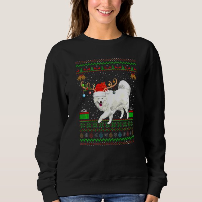 Camiseta Reindeer Santa Hat Matando Frio Natal (Frente)