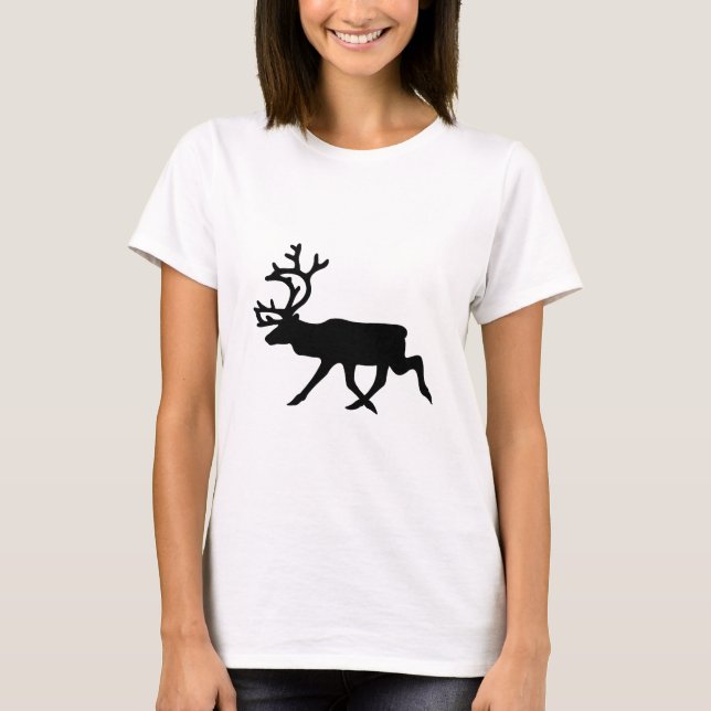 Camiseta Reindeer Silhouette (Frente)