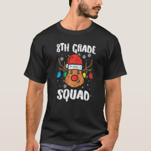 Camiseta Reindet 8º Ano Professora Dia de Natal Da
