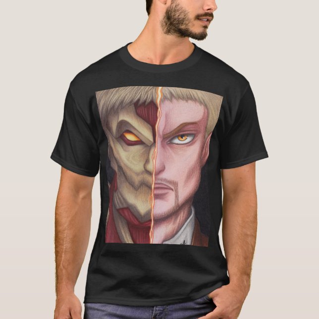 Camiseta Reiner Braun ~ Titã Couraça (Frente)