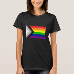 Camiseta Reinicialização do sinalizador de orgulho - trans 