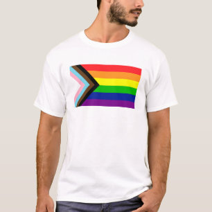 Camiseta Reinicialização do Sinalizador de Orgulho - trans 