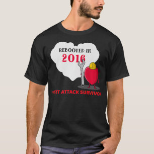 Camiseta Reinicializado em 2016, Survivor com Ataque Cardía