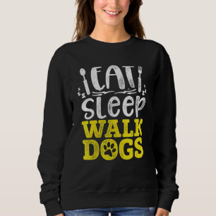 Camiseta Reiniciar O Sono Pet Sentado Animal Pet Sitter D