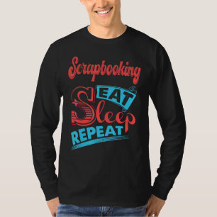 Camiseta Reiniciar Scrapbooking A Reiniciar O Repouso