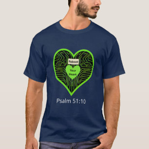 Camiseta Reinicie o coração