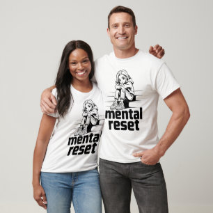 Camiseta Reinício Mental – Edição de Reflexão Silenciosa