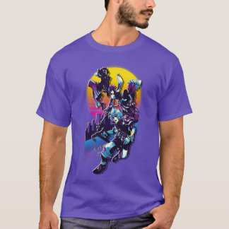 Camiseta Reino Corações Nascidos Por Sono Retrowave