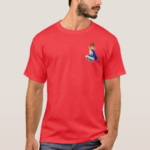 Camiseta Reino da Bósnia casaco de armas