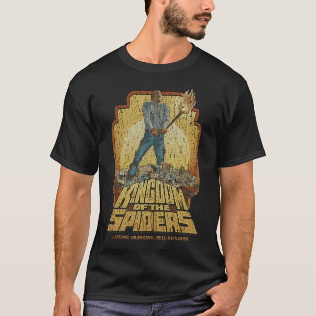 Camiseta Reino Das Aranhas 1977 (Frente)