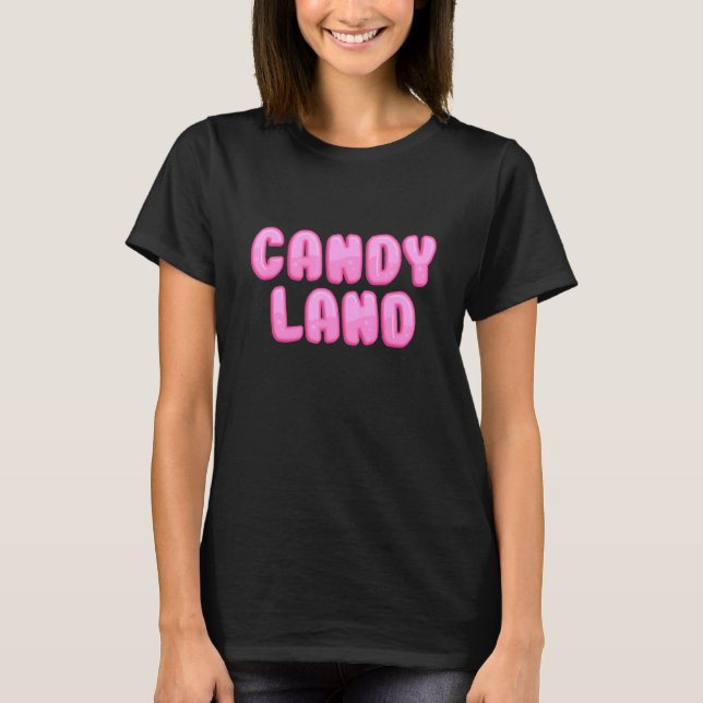 Camiseta Reino de Doces Paraíso de Doces Terra de Doces (Frente)