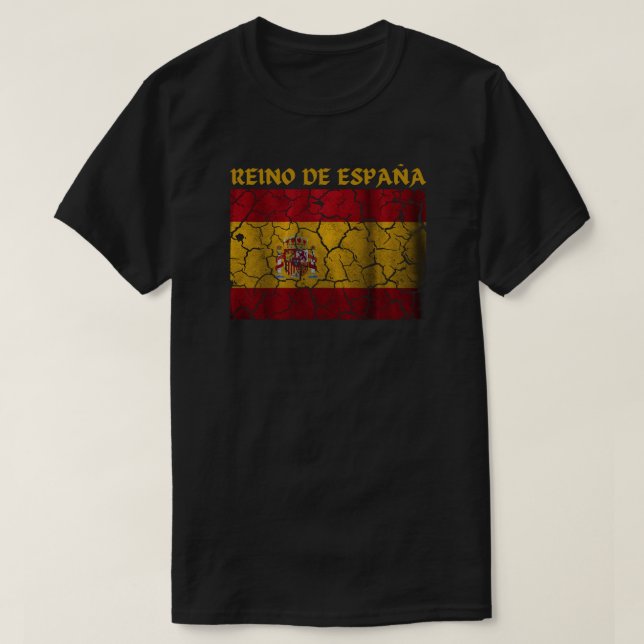 Camiseta Reino de España (Frente do Design)
