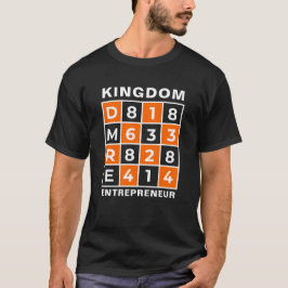 Camiseta REINO EMPREENDEDOR Bíblia cristã Verso