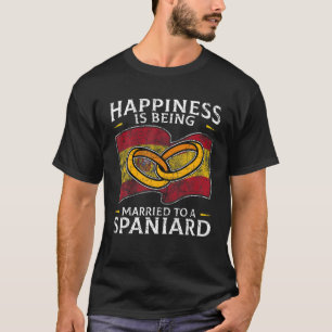 Camiseta Reino Espanhol De Raízes Espanhas Espanhol Fl