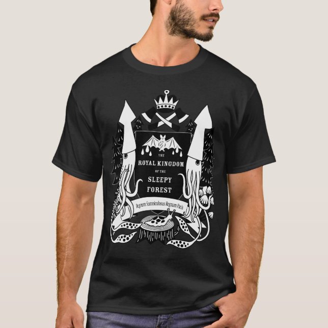 Camiseta Reino Real Da Floresta Sonolenta (Frente)
