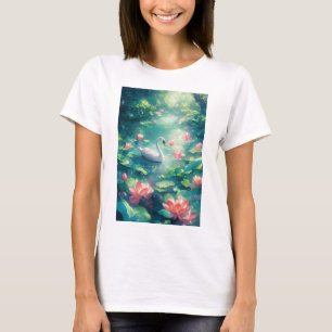 Camiseta Reino Tranquilo do Cisne