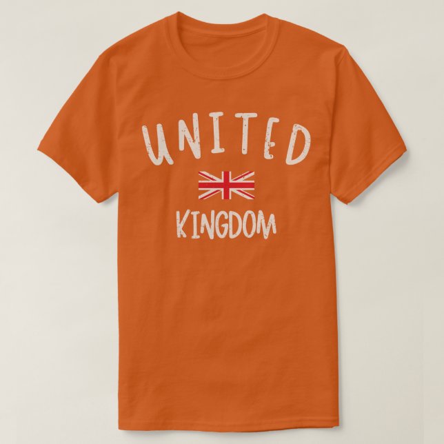 Camiseta Reino Unido (Frente do Design)