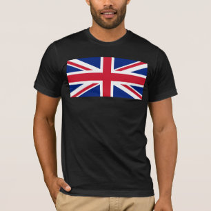 Camiseta Reino Unido Bandeira Union Jack das Colônias Britâ