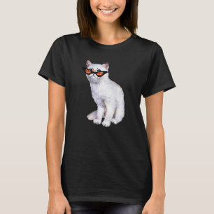 Camiseta Reino Unido Jack British Flag England Silver Cat S