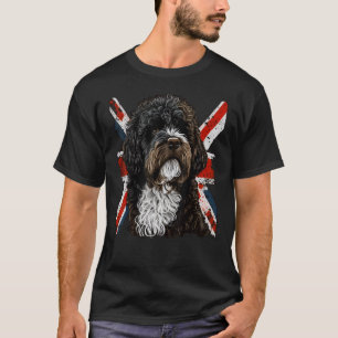 Camiseta Reino Unido Portie Dog Excelente Grã-Bretanha Port