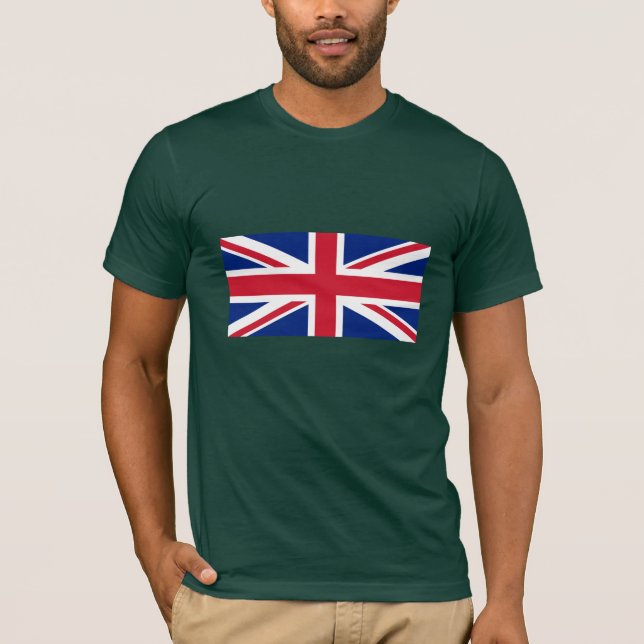Camiseta Reino Unido Reino Unido Reino Unido União Real Jac (Frente)