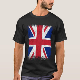 Camiseta Reino Unido RU Bandeira Union Jack Inglaterra Grã-