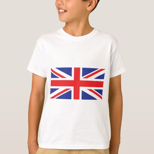 Camiseta Reino Unido/União Jack Flag (Frente)