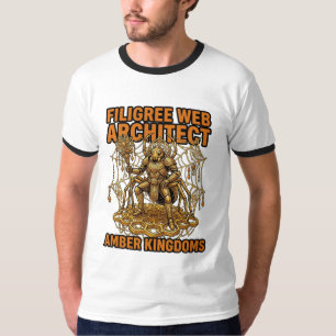 Camiseta Reinos de Âmbar Arquiteto de Teia de Filigrana