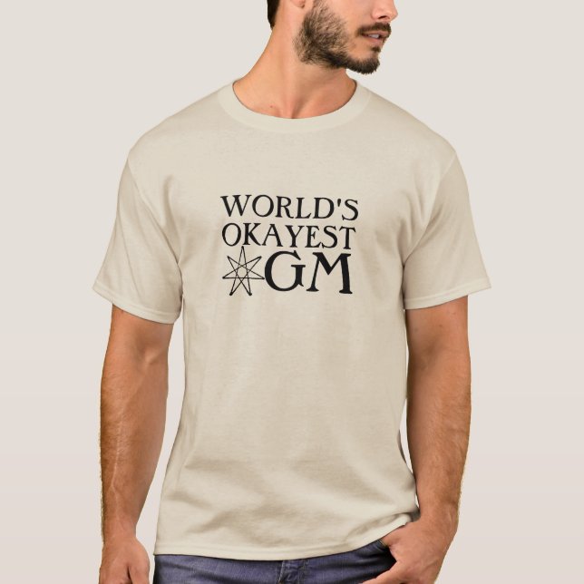 Camiseta Reinos do GM do Okayest do mundo da edição de (Frente)
