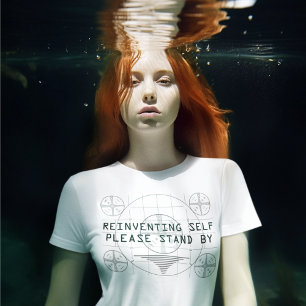 Camiseta Reinventando a autograça com o padrão de teste