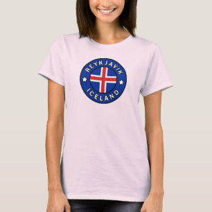 Camiseta Reiquiavique Islândia