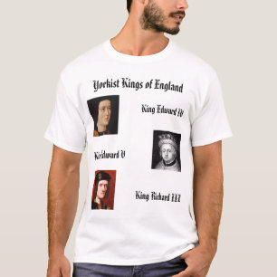 Camiseta Reis de Yorkist de Inglaterra
