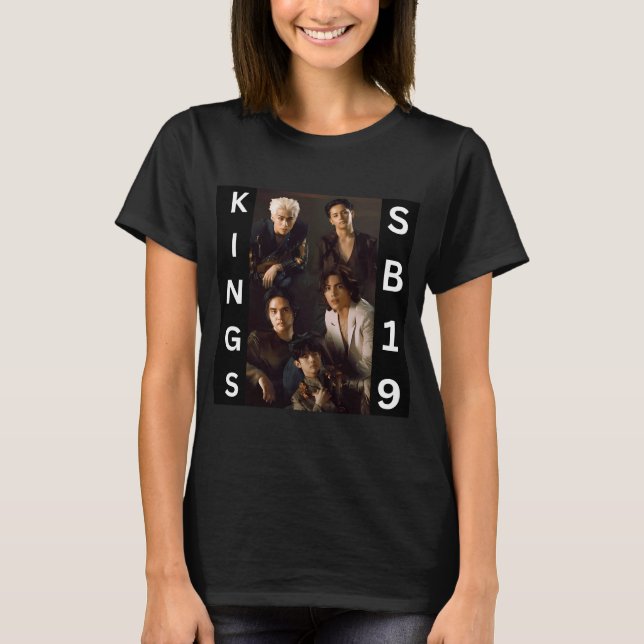 Camiseta Reis do p-pop Sb19 (Frente)