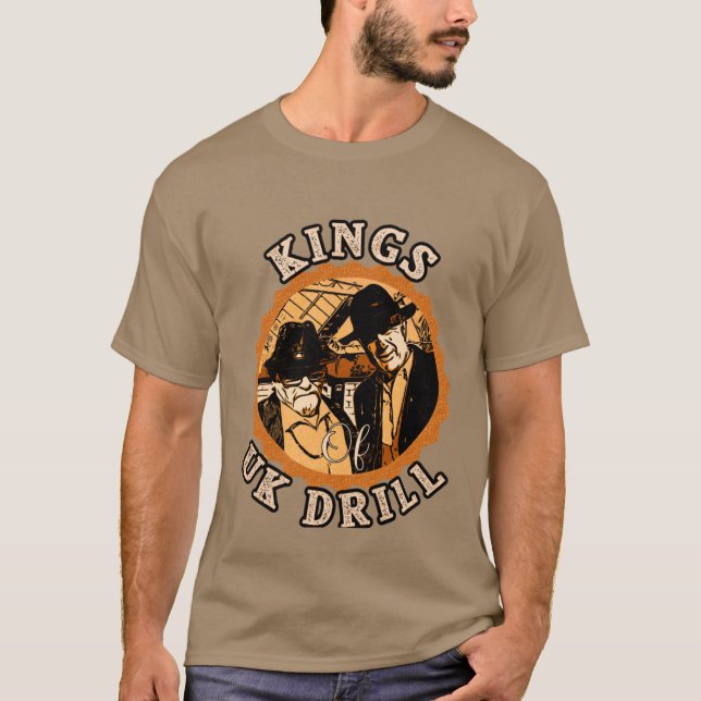 Camiseta Reis do UK Drill Pete e Bas v2 (Frente)