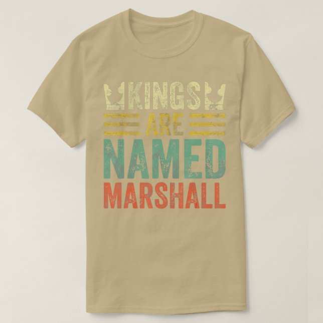 Camiseta Reis São Chamados Marshall Shirt Engraçada Persona (Frente do Design)