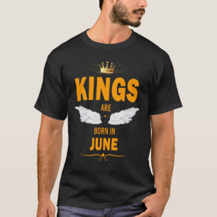 Camiseta Reis são nasceres em junho