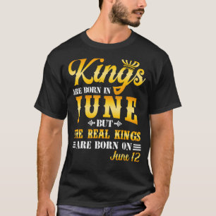 Camiseta Reis São Nasceres Em Junho Os Reais Estão Nasceres