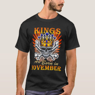 Camiseta Reis são nasceres em novembro