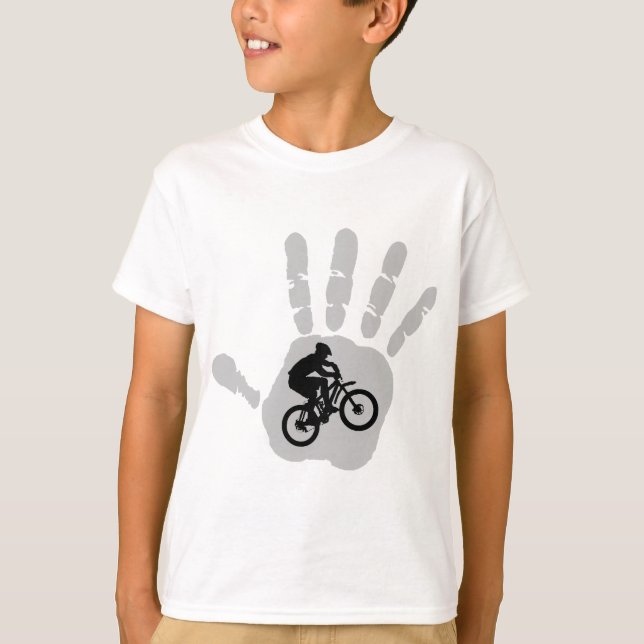 Camiseta Reivindicação nova da bicicleta (Frente)