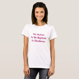 Camiseta Reivindicando Nossos Corpos Roxo Feminista