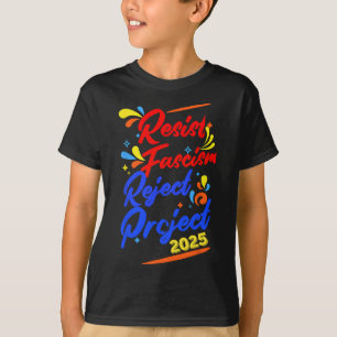 Camiseta Rejeição ao fascismo 2025