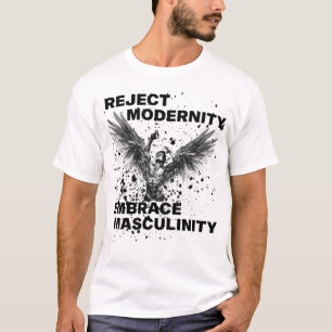 Camiseta Rejeitar a masculinidade da modernidade