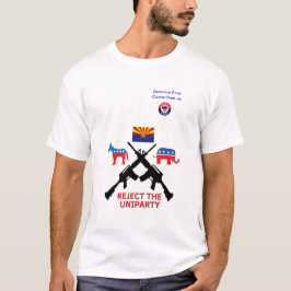 Camiseta Rejeitar o Uniparty