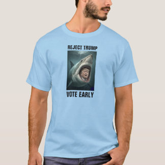 CAMISETA REJEITE TRUMP, VOTE CEDO