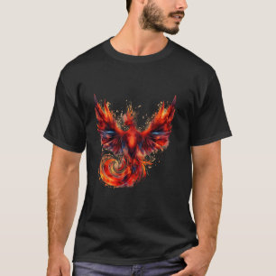 Camiseta Rejuvenescimento Mítico de Aves Ascensões Phoenix