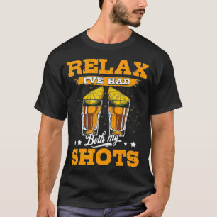 Camiseta Rela, eu tenho os meus sapatos Tequila Tee Engraça