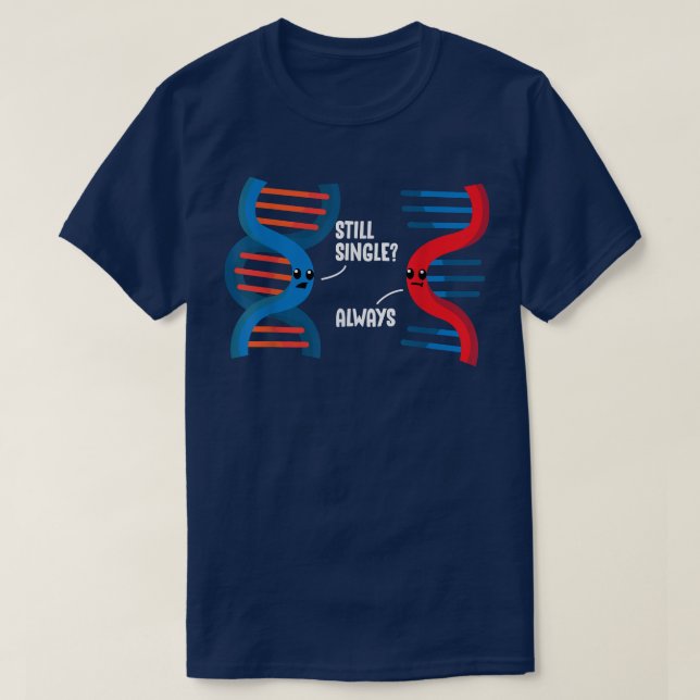 Camiseta Relação de Ciência de Parceiros com ARN de ADN Sol (Frente do Design)