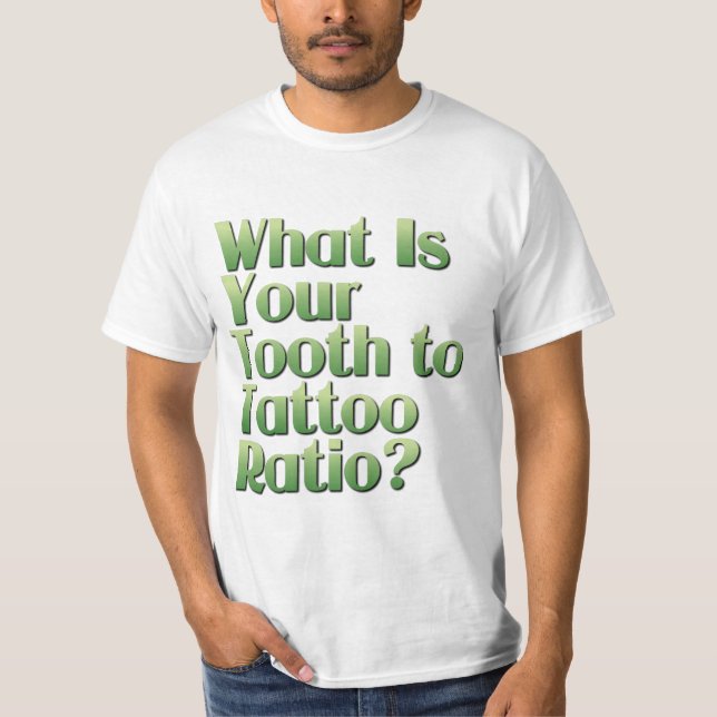 Camiseta Relação Dente-Tatuagem (Frente)