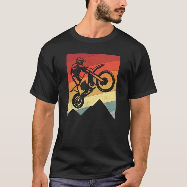 Camiseta Relacionada com o esporte retromotor (Frente)