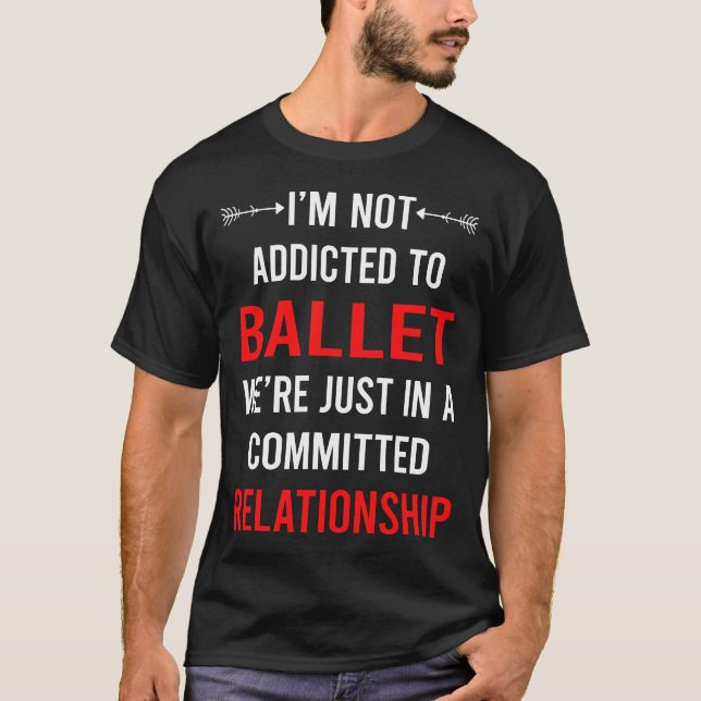 Camiseta Relacionamento Ballet Bailarina (Frente)